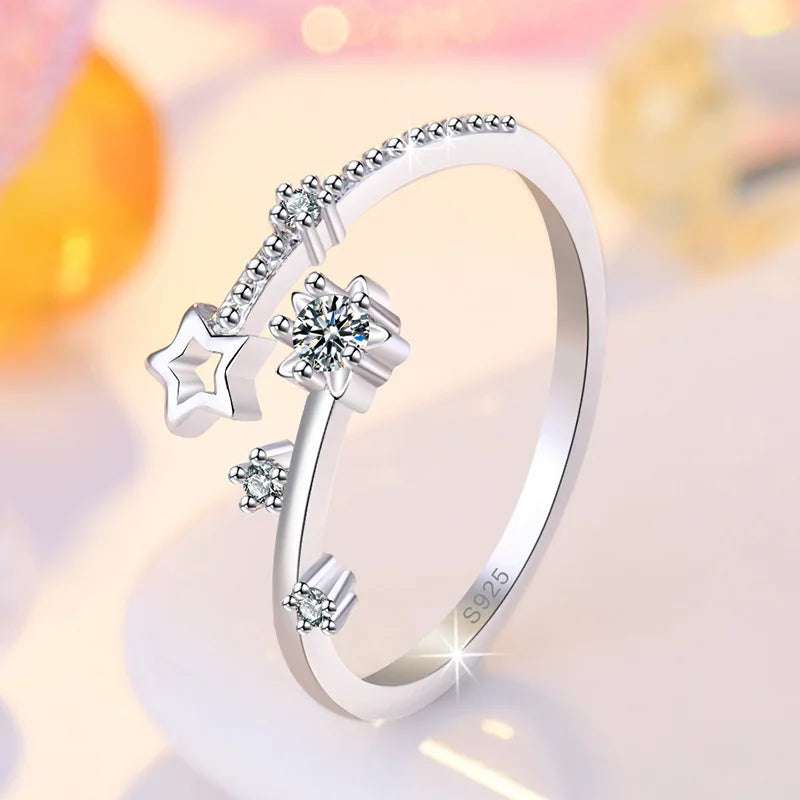 Sterling Silver Heart Ring – AAA Zircon, Women’s