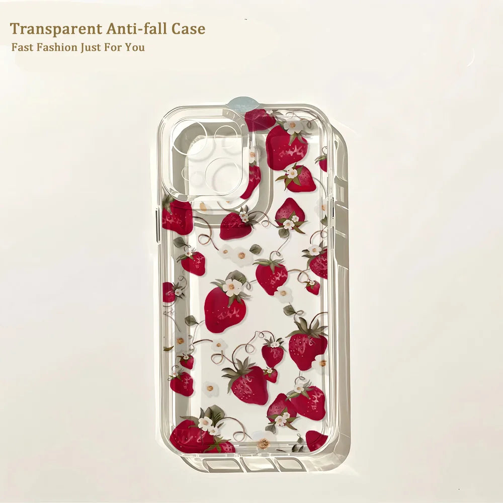 Strawberry Phone Case – Xiaomi Compatible