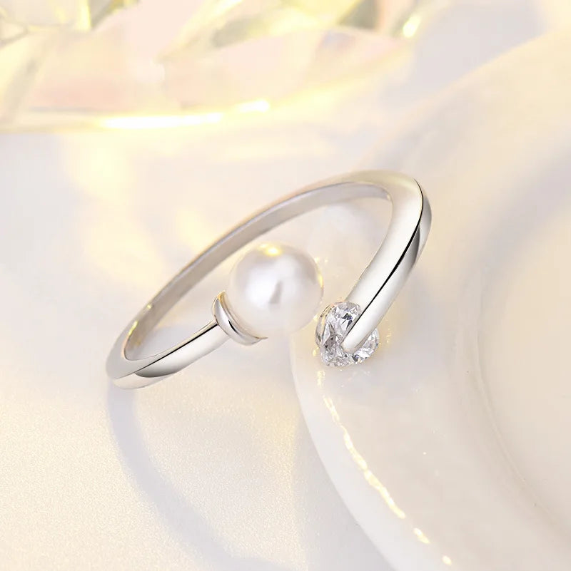 Sterling Silver Heart Ring – AAA Zircon, Women’s