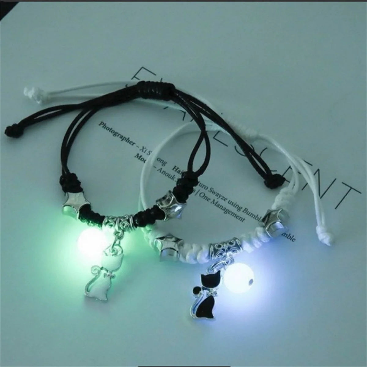 Luminous Star Couple Bracelet – Matching Friendship Jewelry