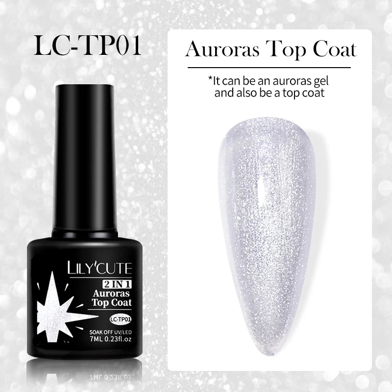 Glitter Gel Nail Polish – UV/LED Soak-Off, 7ml
