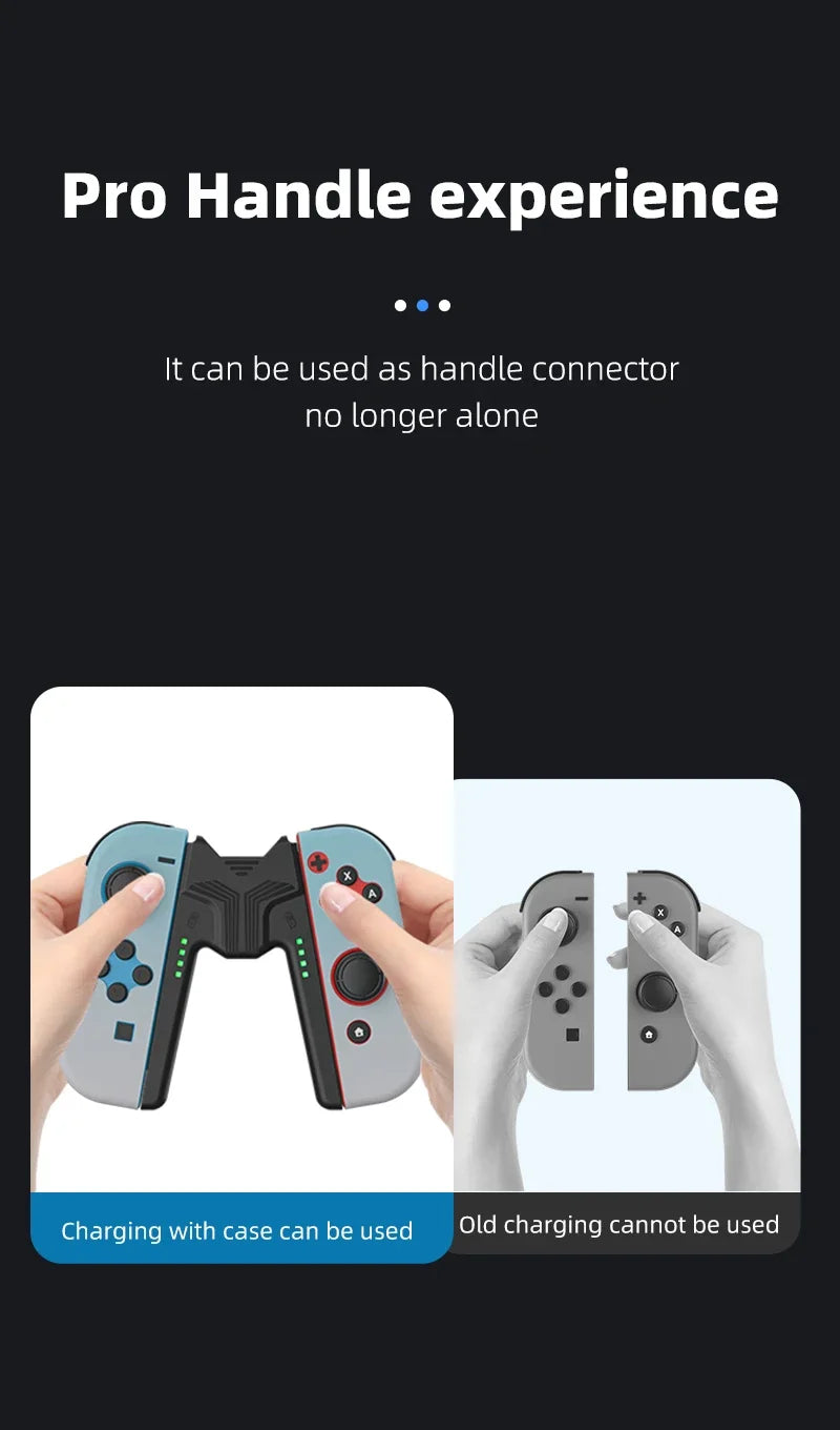 Nintendo Switch Charging Grip – Joycon Controller Stand