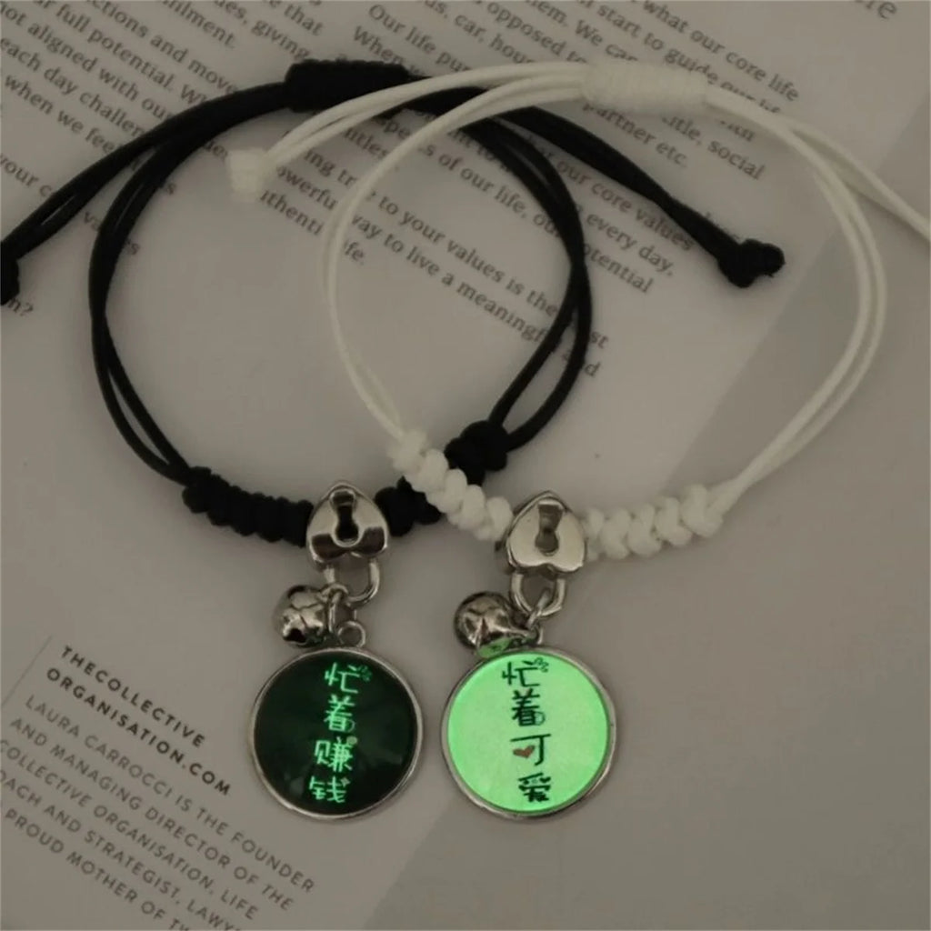 Luminous Star Couple Bracelet – Matching Friendship Jewelry