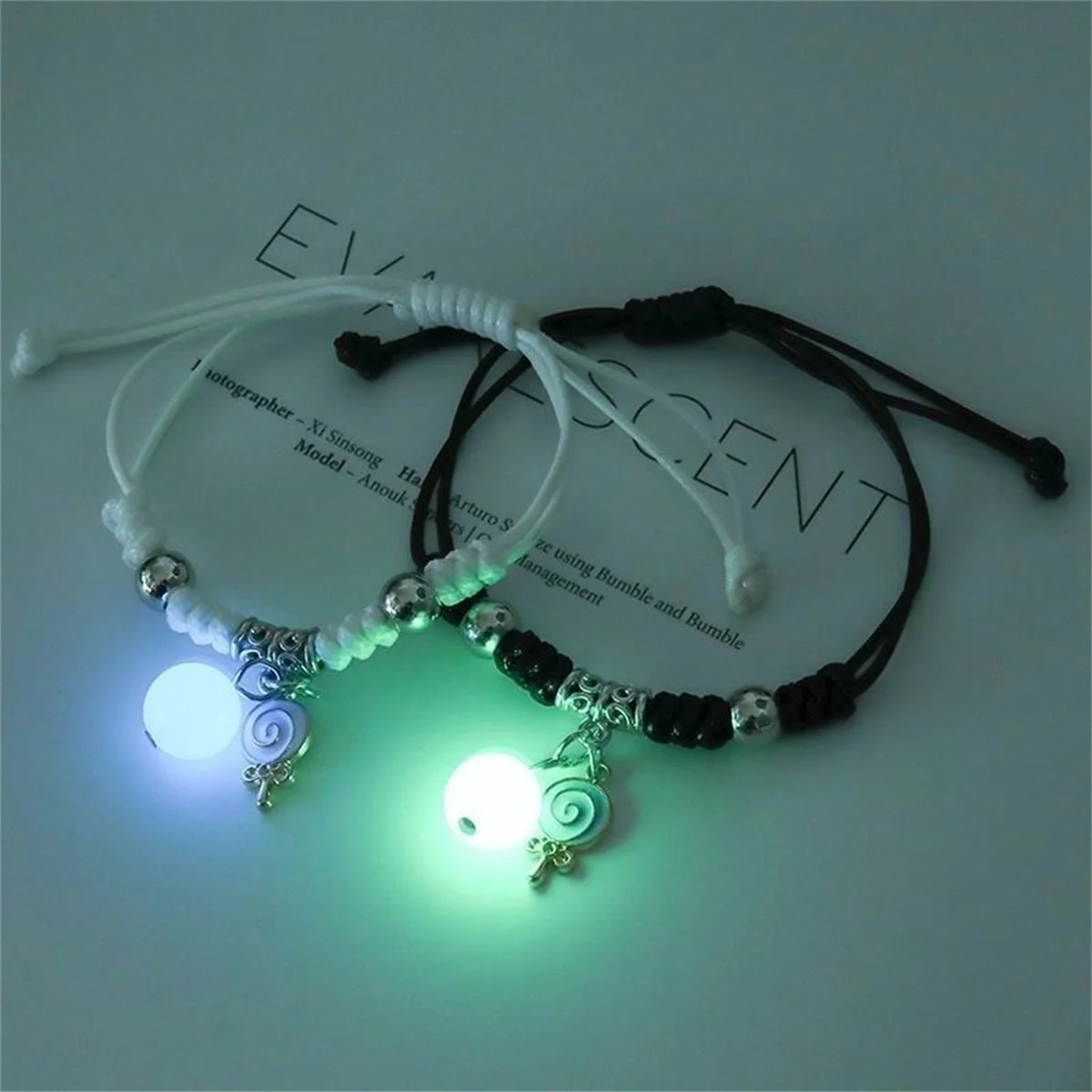 Luminous Star Couple Bracelet – Matching Friendship Jewelry