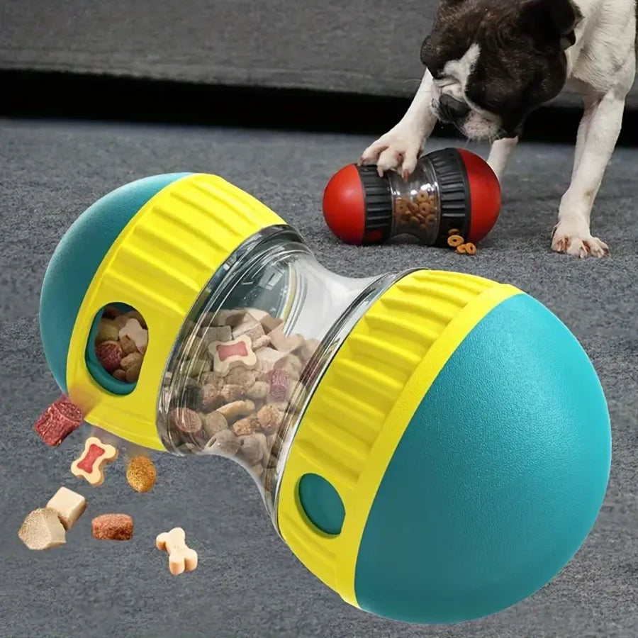 Dog Snack Dispenser Toy – Slow Feeder Interactive Ball