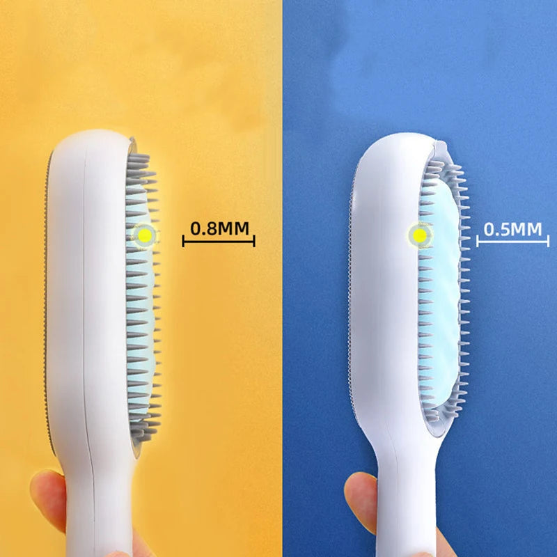 Pet Hair Removal Comb with Wipes – Grooming Brush