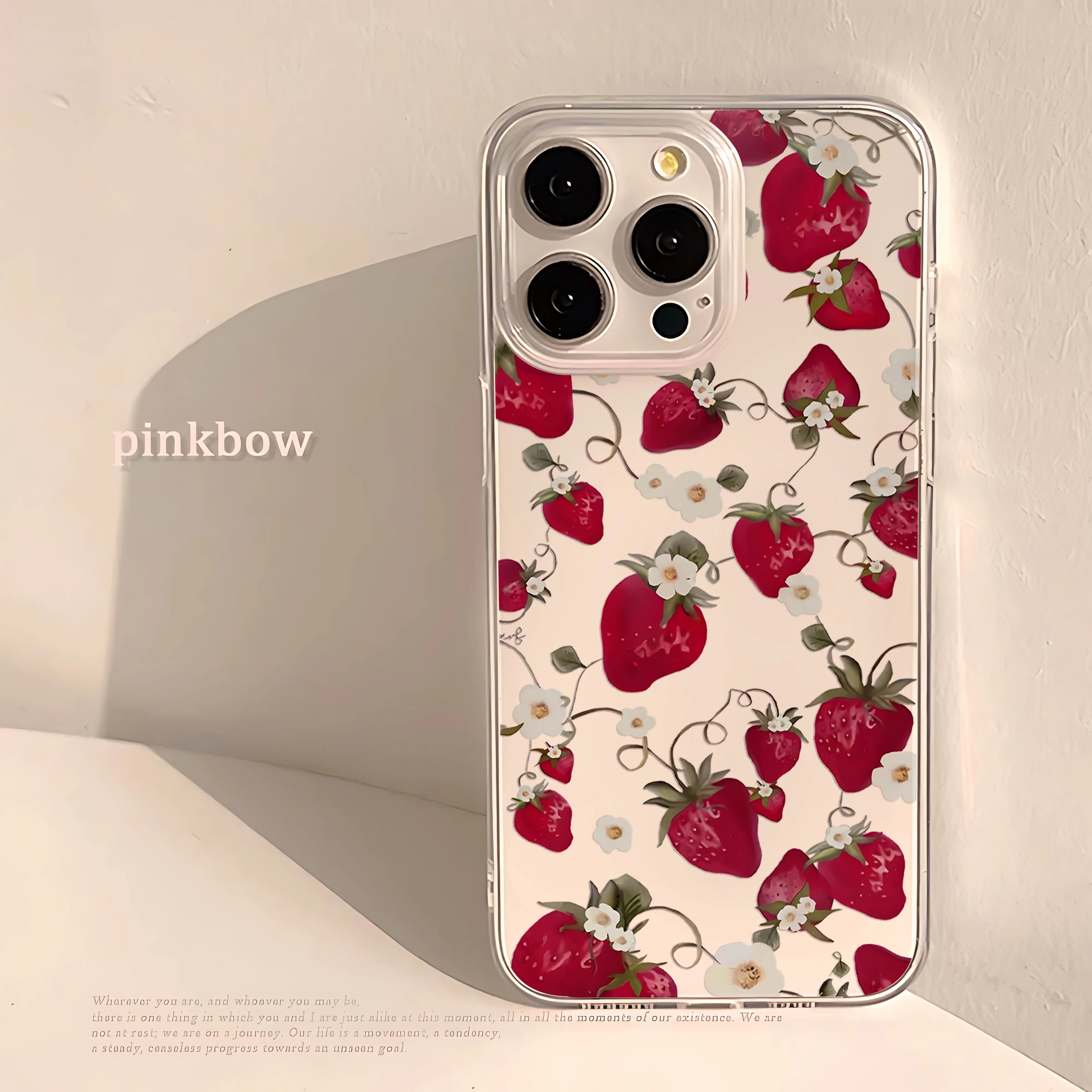 Strawberry Phone Case – Xiaomi Compatible