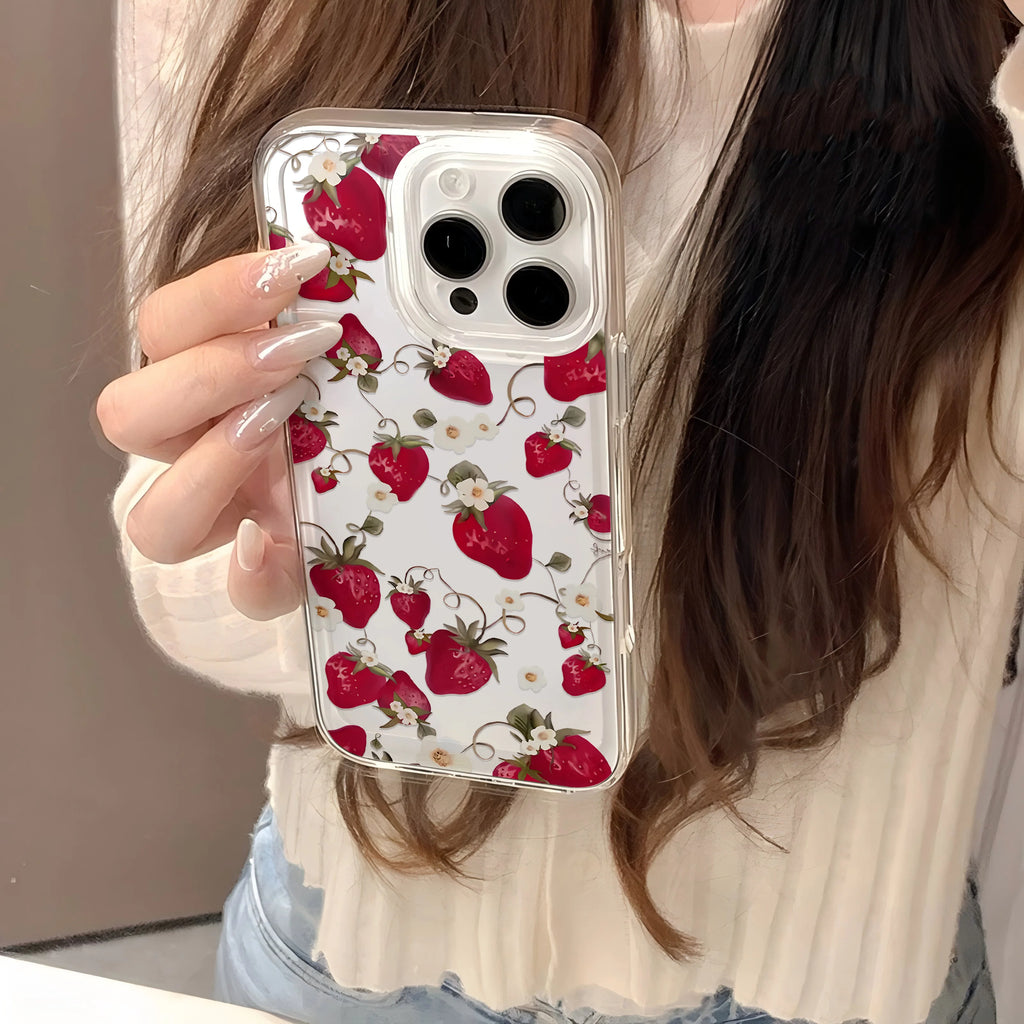 Strawberry Phone Case – Xiaomi Compatible
