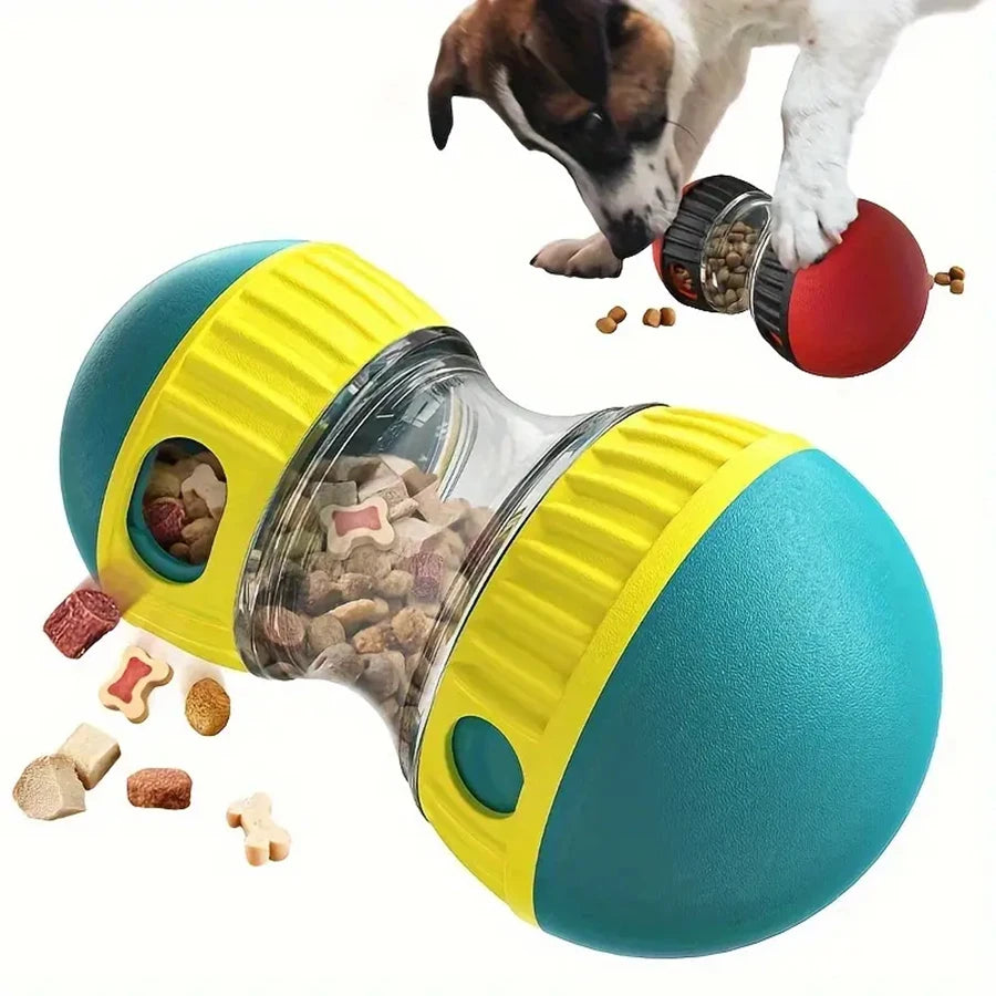 Dog Snack Dispenser Toy – Slow Feeder Interactive Ball