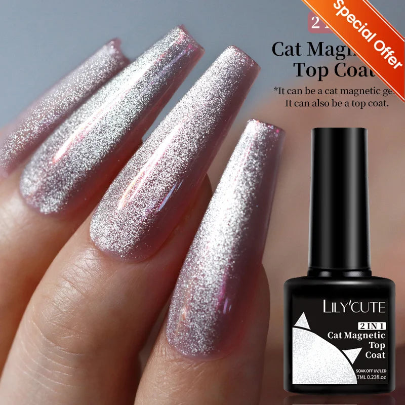 Glitter Gel Nail Polish – UV/LED Soak-Off, 7ml