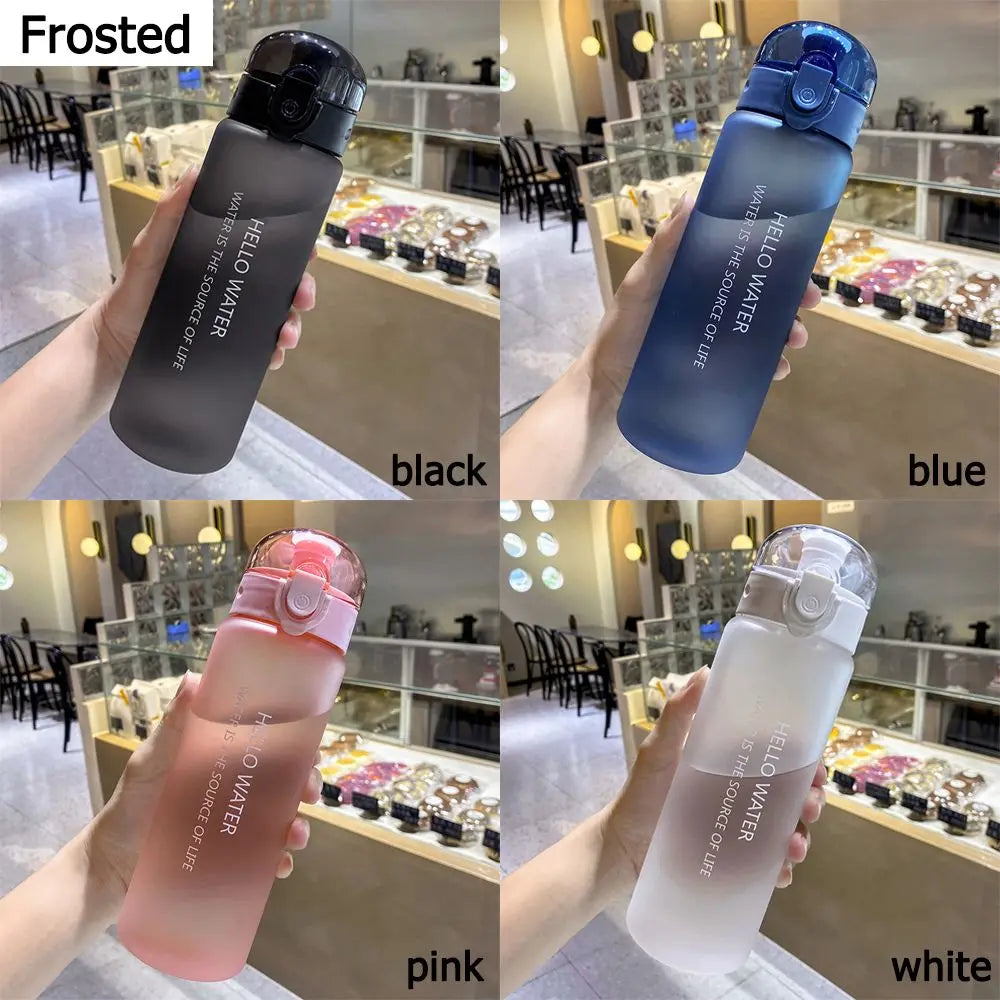 Frosted Sports Water Bottle – 780ml, Leakproof