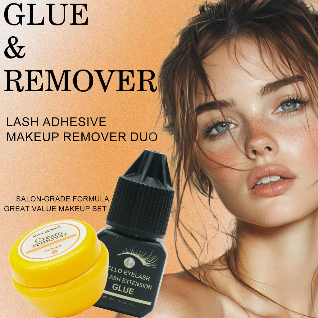 Fast-Drying Lash Extension Glue – 7–14 Day Hold, Low Odor