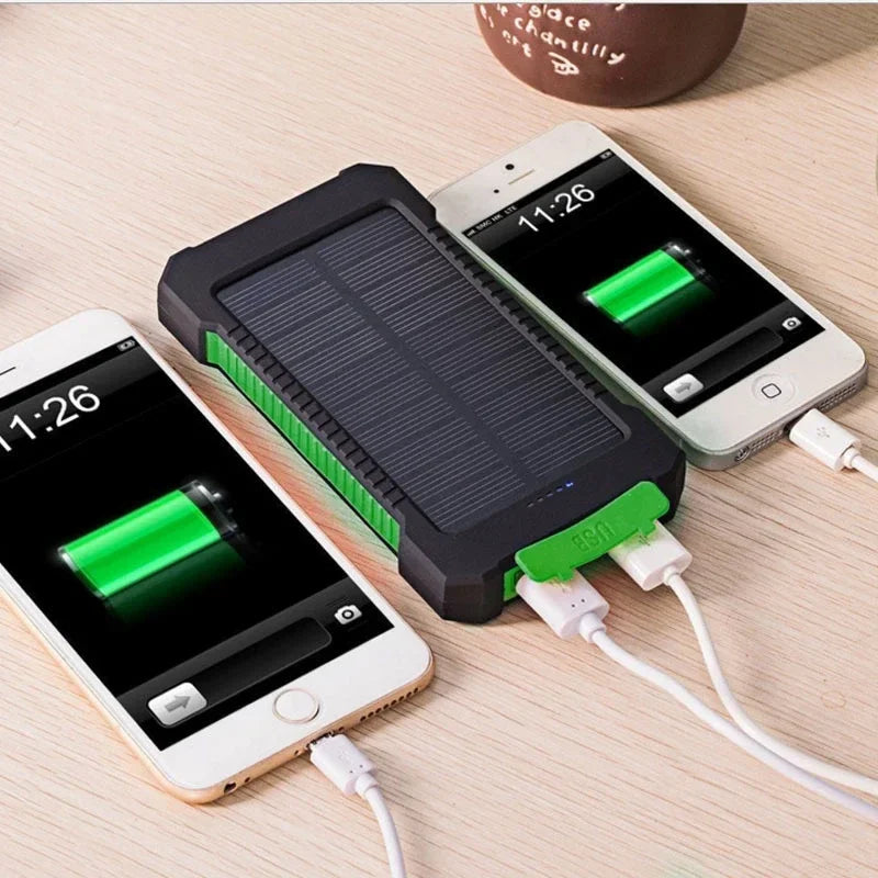 ROMOSS Solar Power Bank — 120W, 500000mAh, Fast Charging