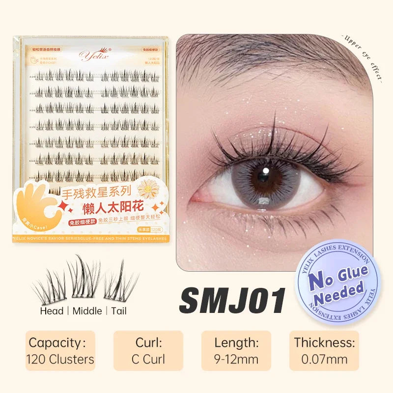 Glue-Free False Eyelash Clusters – Reusable DIY Lashes