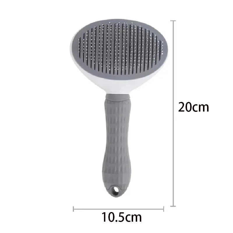 Stainless Steel Pet Grooming Comb – Long Hair Cat & Dog
