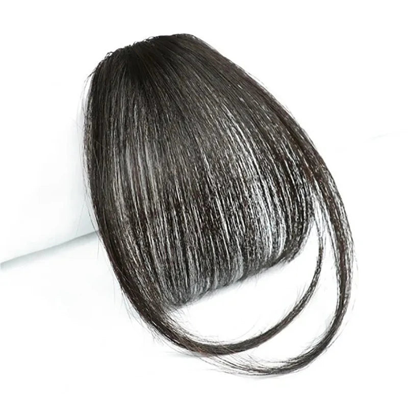 Clip-In Air Bangs Hair Extensions – Natural Straight