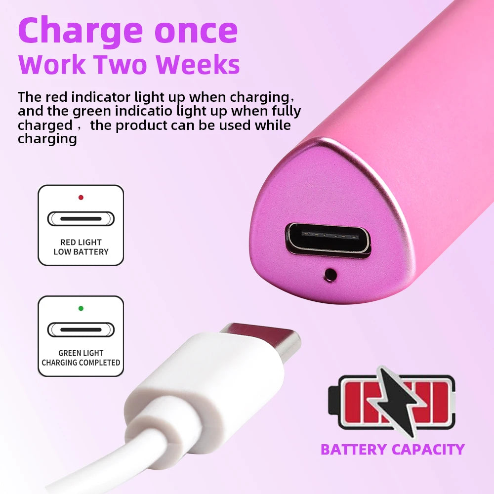 Mini UV/LED Nail Lamp – Portable Cordless Gel Nail Dryer with 2 Timer Modes
