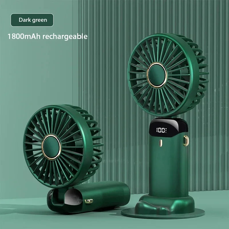 Trendify™ Ultra-Cool Portable Neck Fan with Digital Display