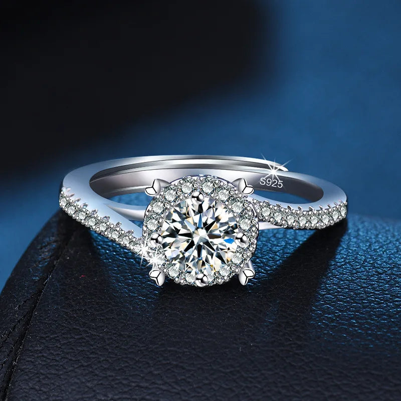 Sterling Silver Heart Ring – AAA Zircon, Women’s