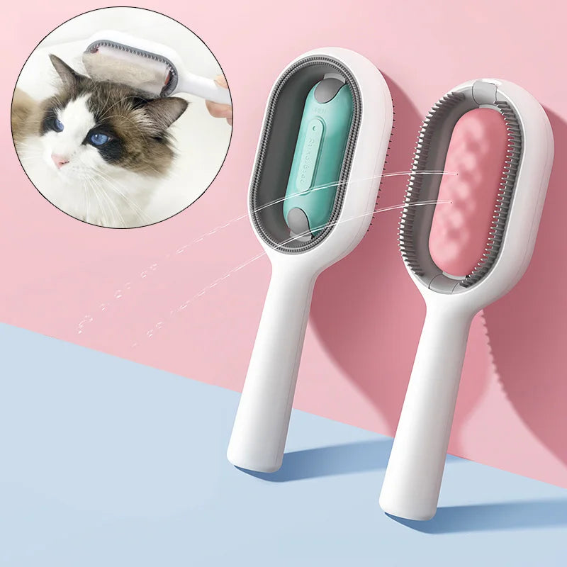 Pet Hair Removal Comb with Wipes – Grooming Brush