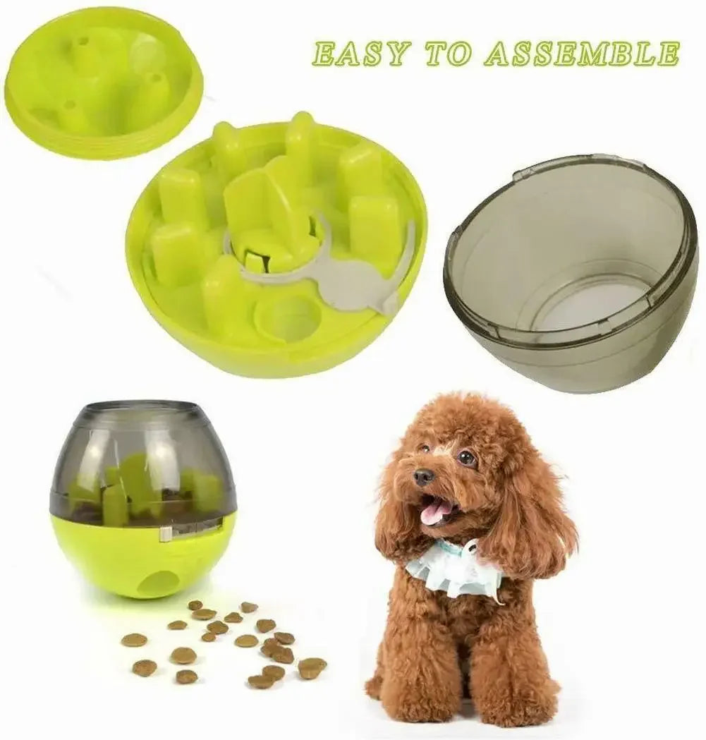 IQ Treat Ball for Dogs – Slow Feeder Food Dispenser Toy