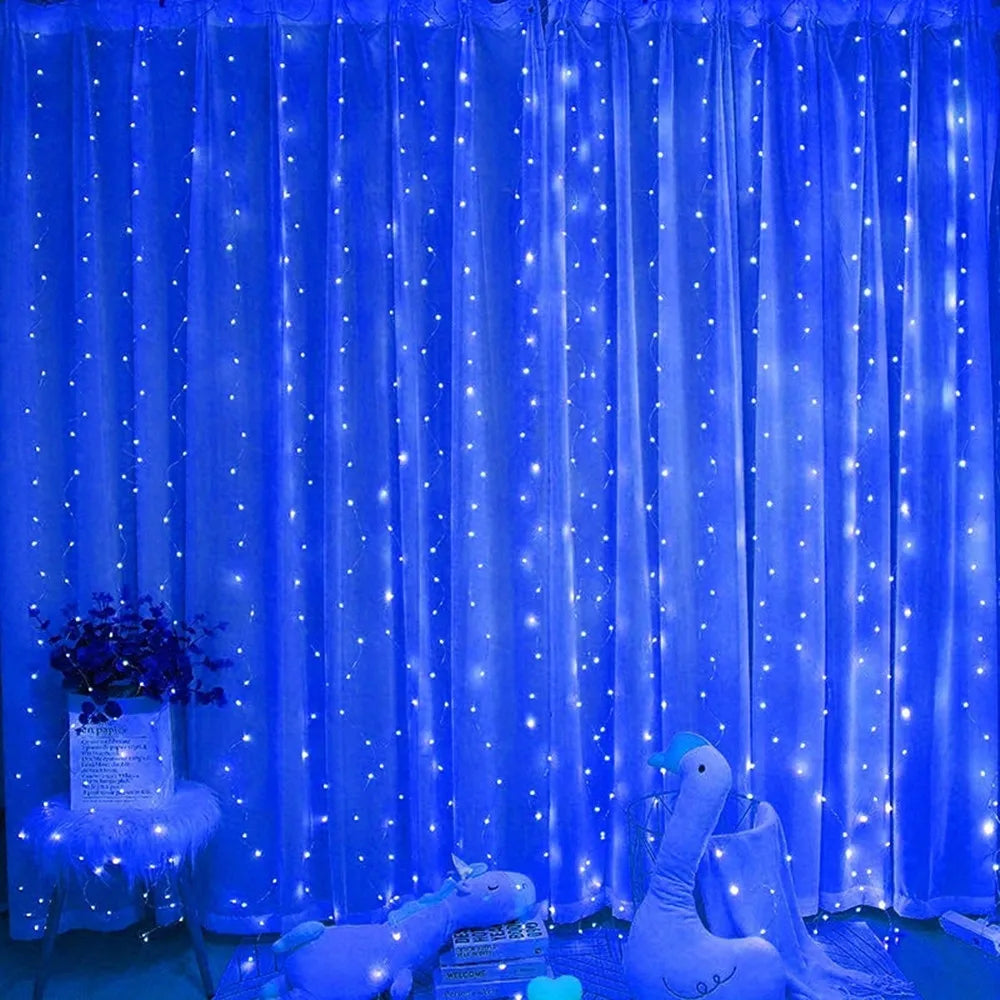 USB Fairy Curtain String Lights – Indoor & Outdoor