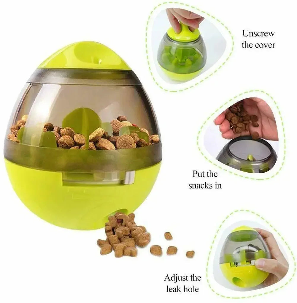 IQ Treat Ball for Dogs – Slow Feeder Food Dispenser Toy