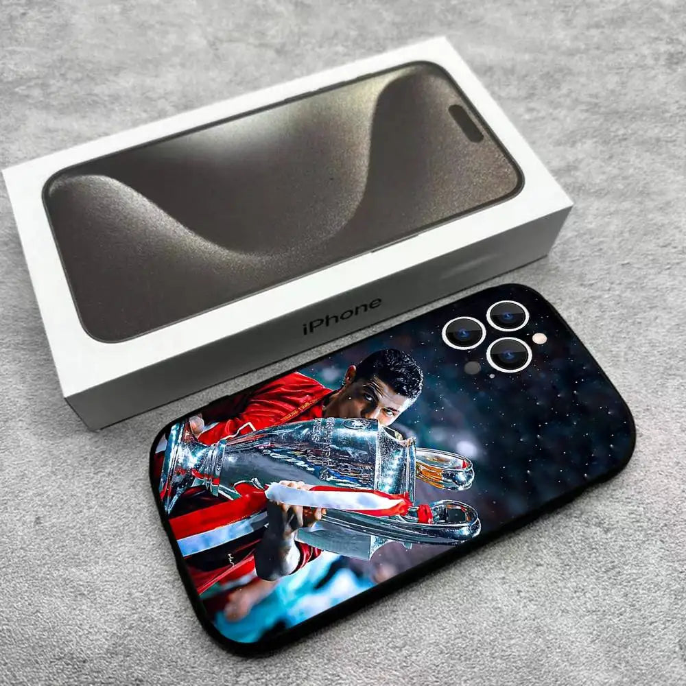 CR7 Ronaldo Phone Case – iPhone 12–17 Series