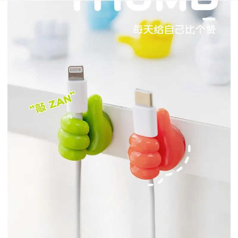 Silicone Cable Organizer Clips – 10-Pack USB Wire Manager