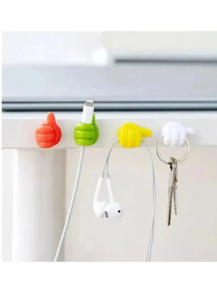 Silicone Cable Organizer Clips – 10-Pack USB Wire Manager