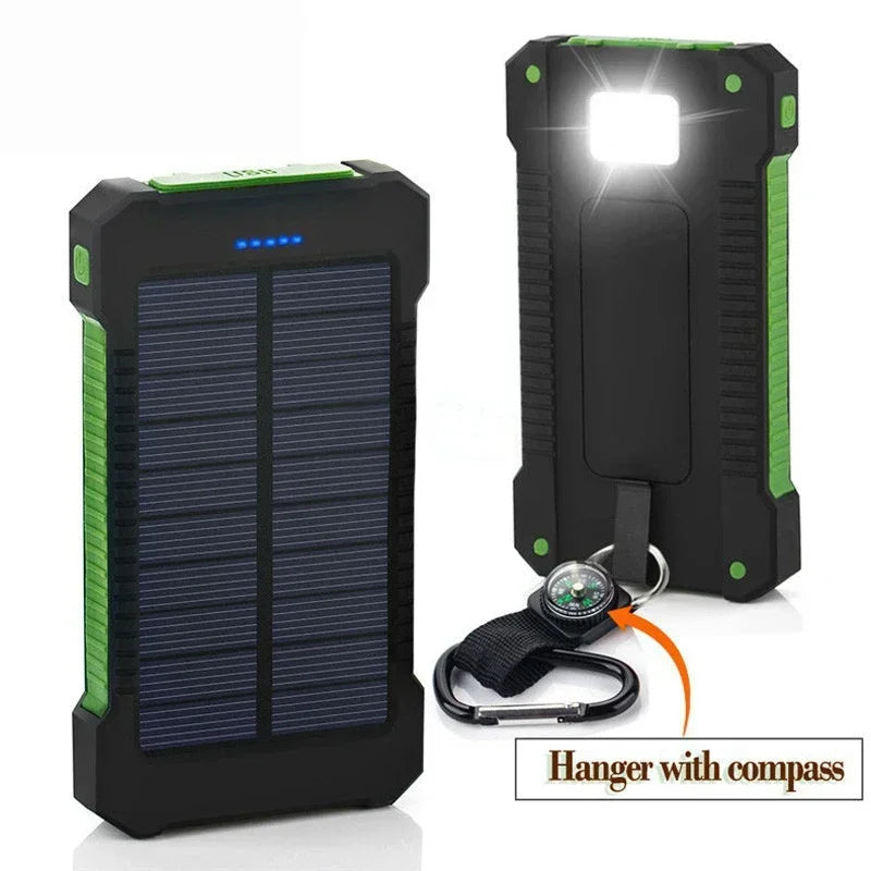 ROMOSS Solar Power Bank — 120W, 500000mAh, Fast Charging