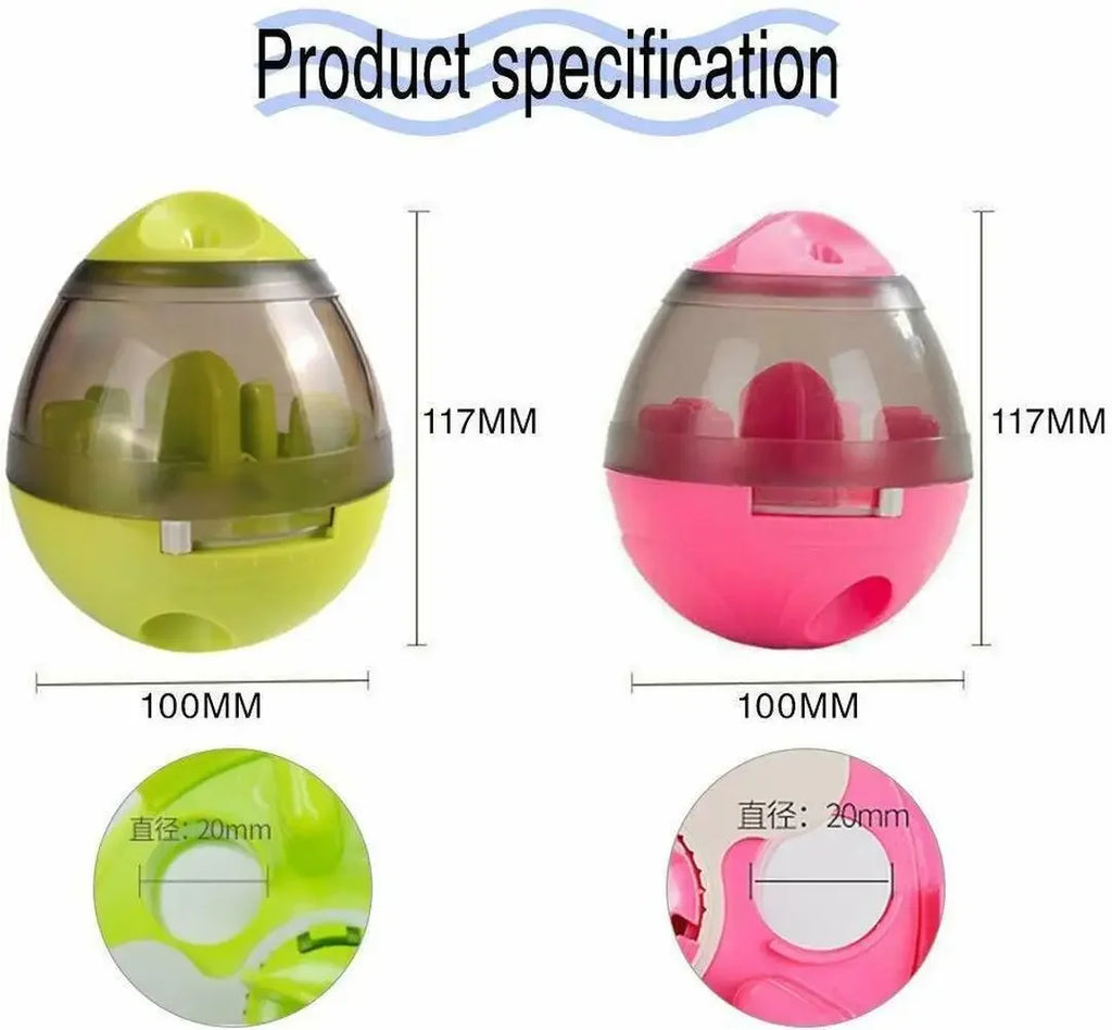 IQ Treat Ball for Dogs – Slow Feeder Food Dispenser Toy