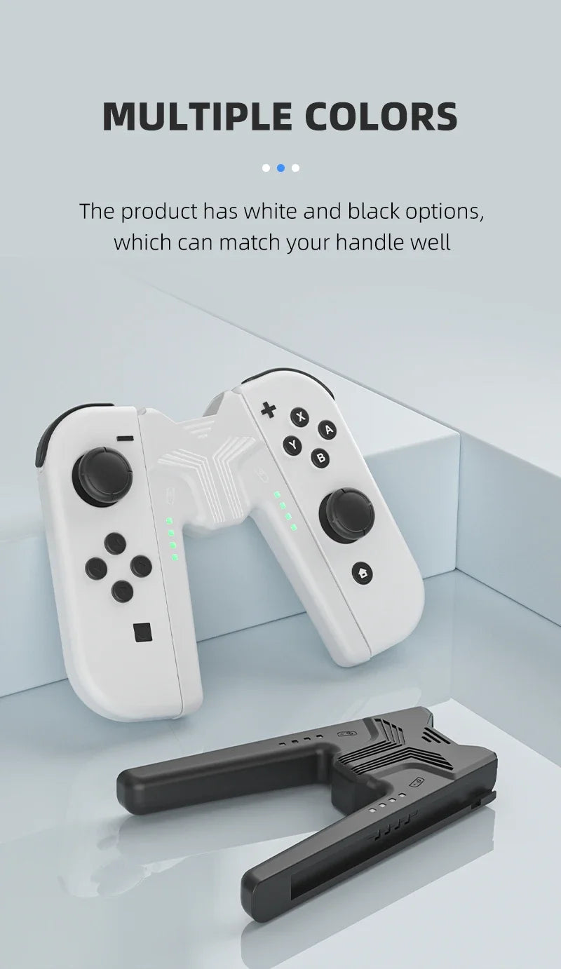 Nintendo Switch Charging Grip – Joycon Controller Stand