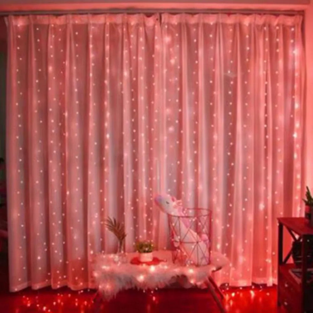 USB Fairy Curtain String Lights – Indoor & Outdoor
